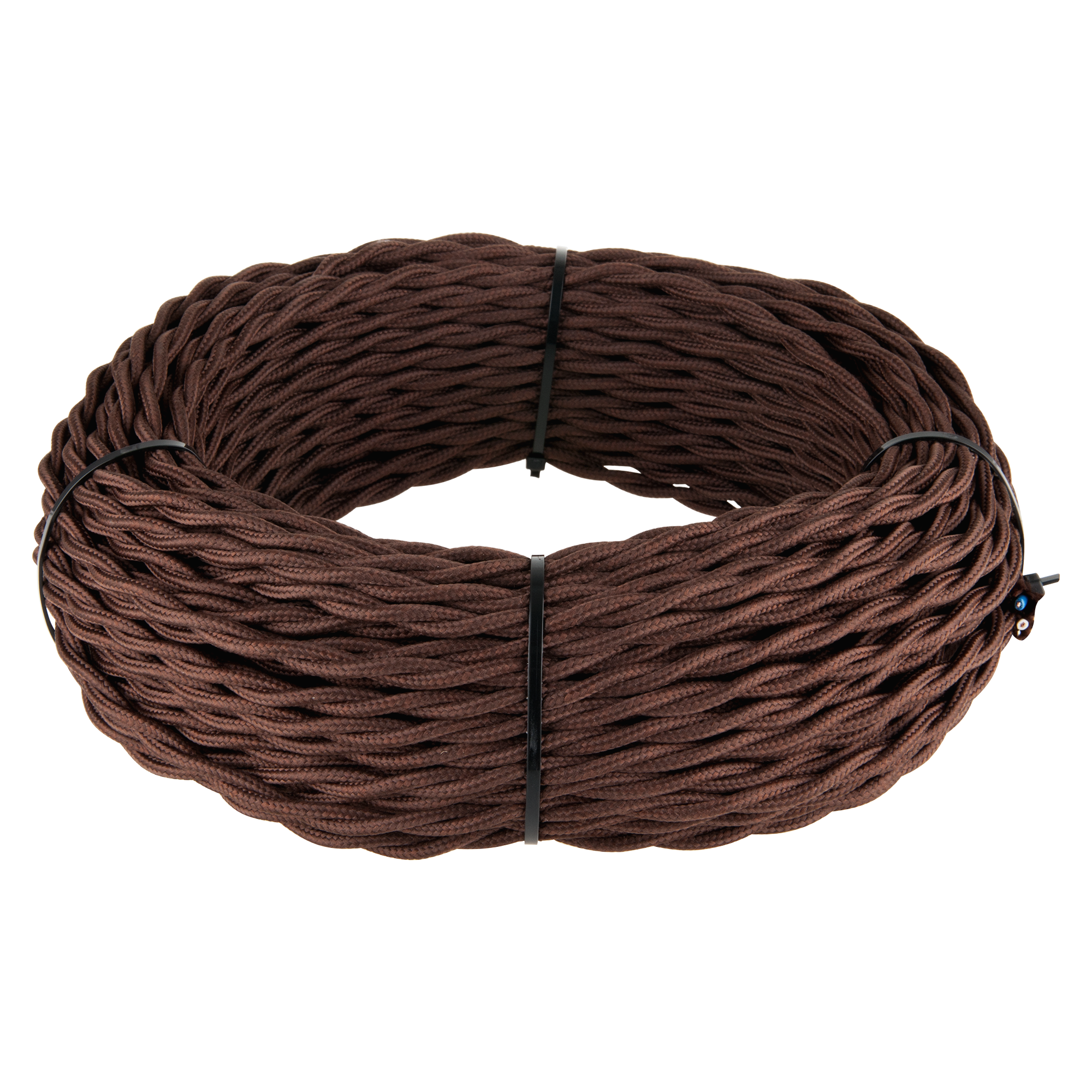 Ретро кабель витой 3х2,5 (коричневый) 50 м W6453614