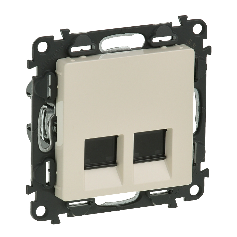 Legrand Valena LIFE DIY Сл.кость Розетка комп(RJ45) 2-ая 6 кат UTP