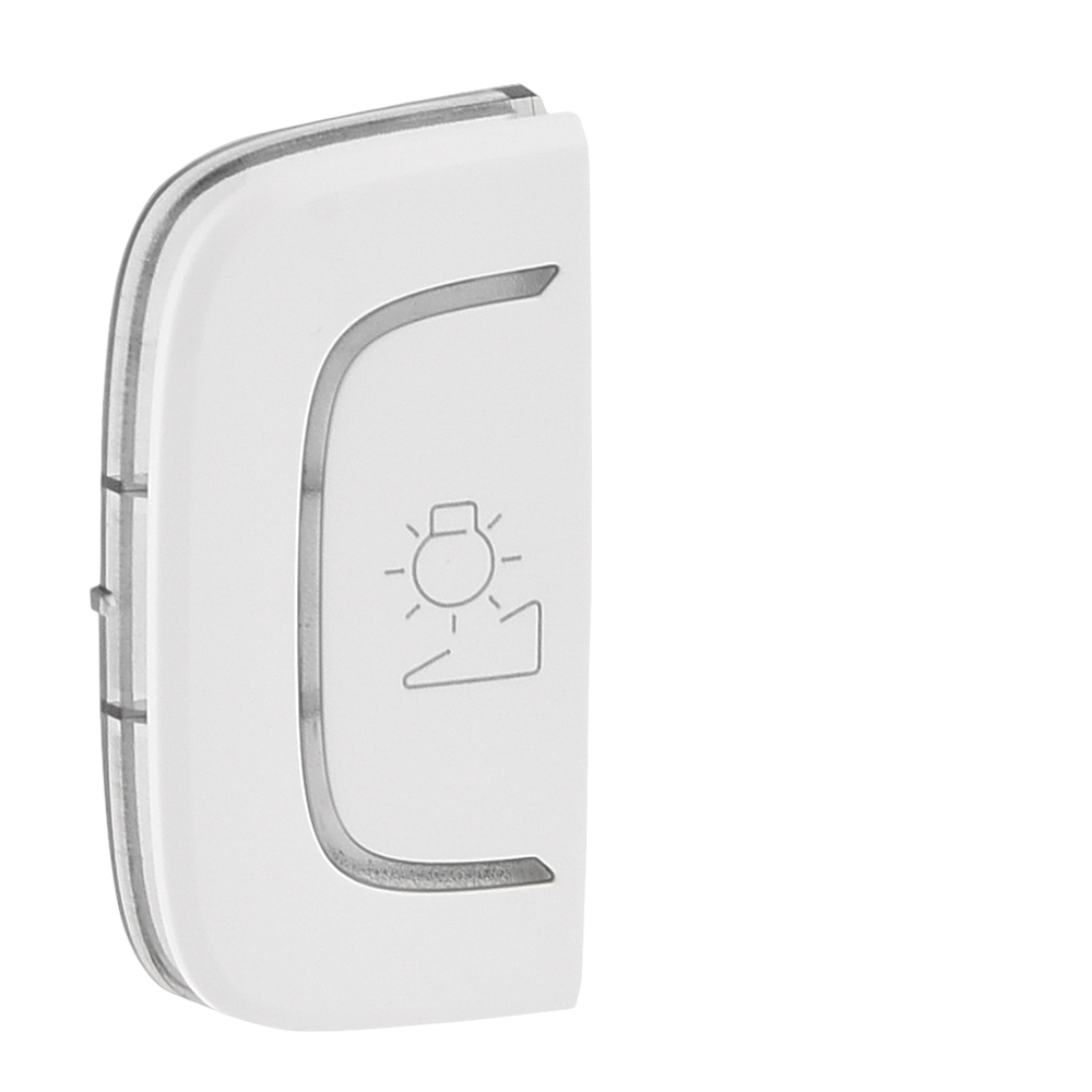 Legrand Valena ALLURE Бел MyHome Накладка мех. BUS/SCS с симв. "Светор-р", 1 мод установка слева