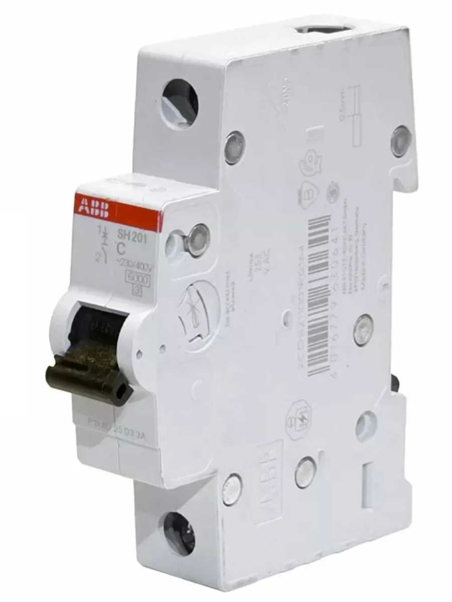 ABB SH201 C63 6кА Выключатель автоматический 1-пол.