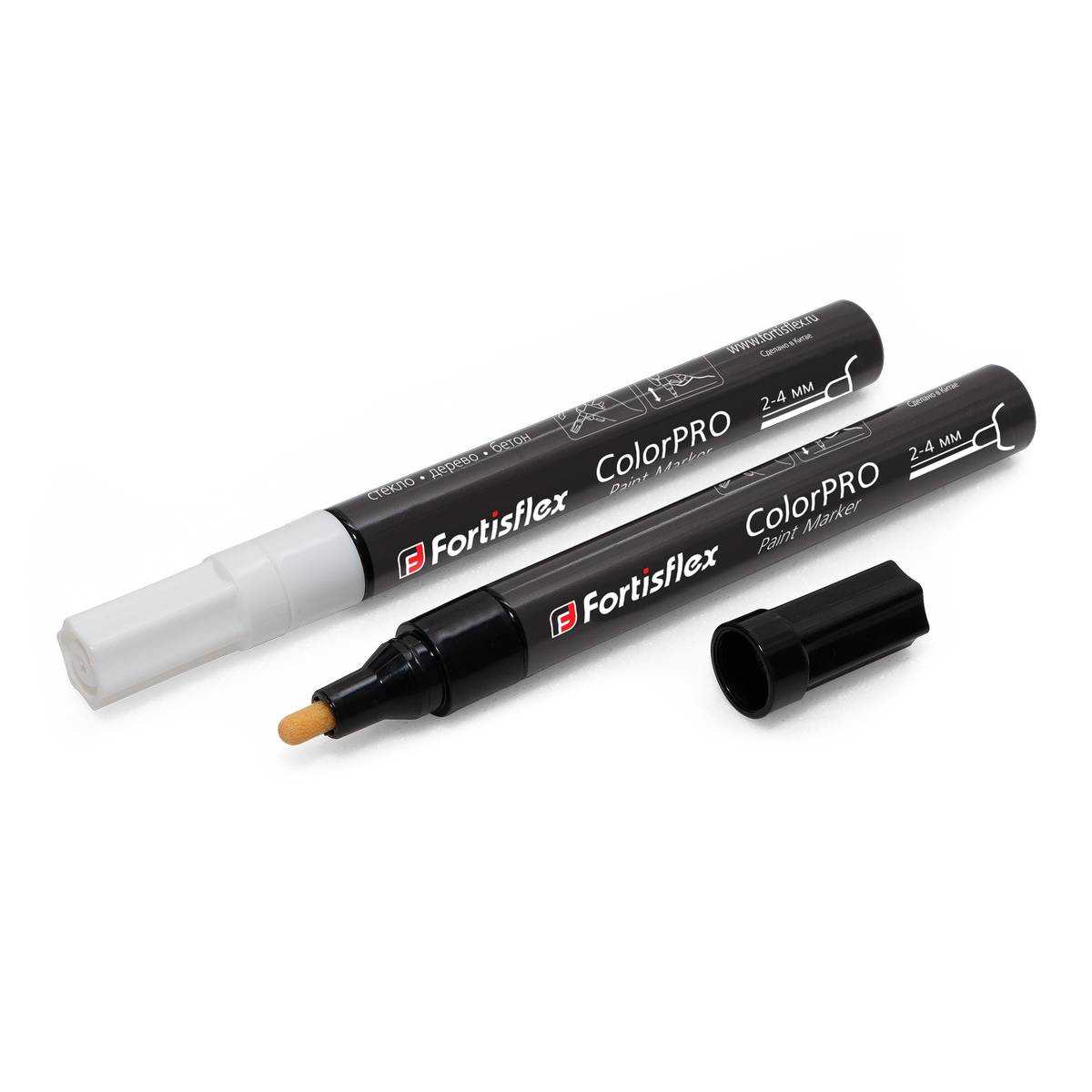 Fortisflex Набор маркеров "ColorPRO" (черн., бел.)