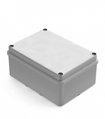 CHINT Коробка распаячная для наружного монтажа с гладкими стенками 150х110х85мм, IP55 серая