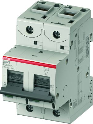 ABB Выключатель автоматический 2-полюсный S802S K50