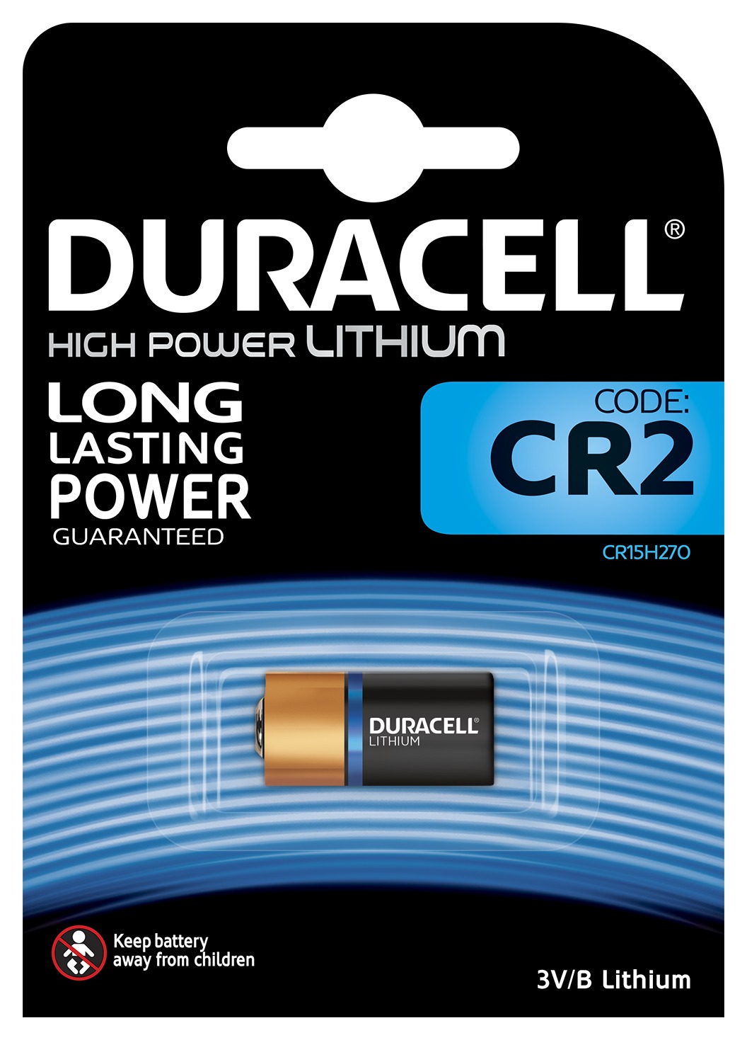 Duracell 5003396 Литиевая батарейка для фотоаппаратов CR2 ULTRA