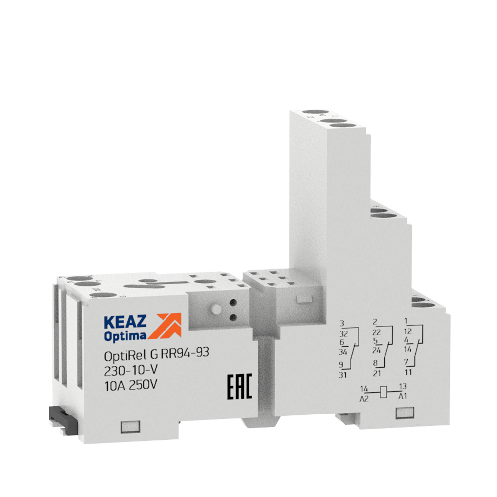 КЭАЗ Розетка для реле OptiRel G RR94-92-230-12-V
