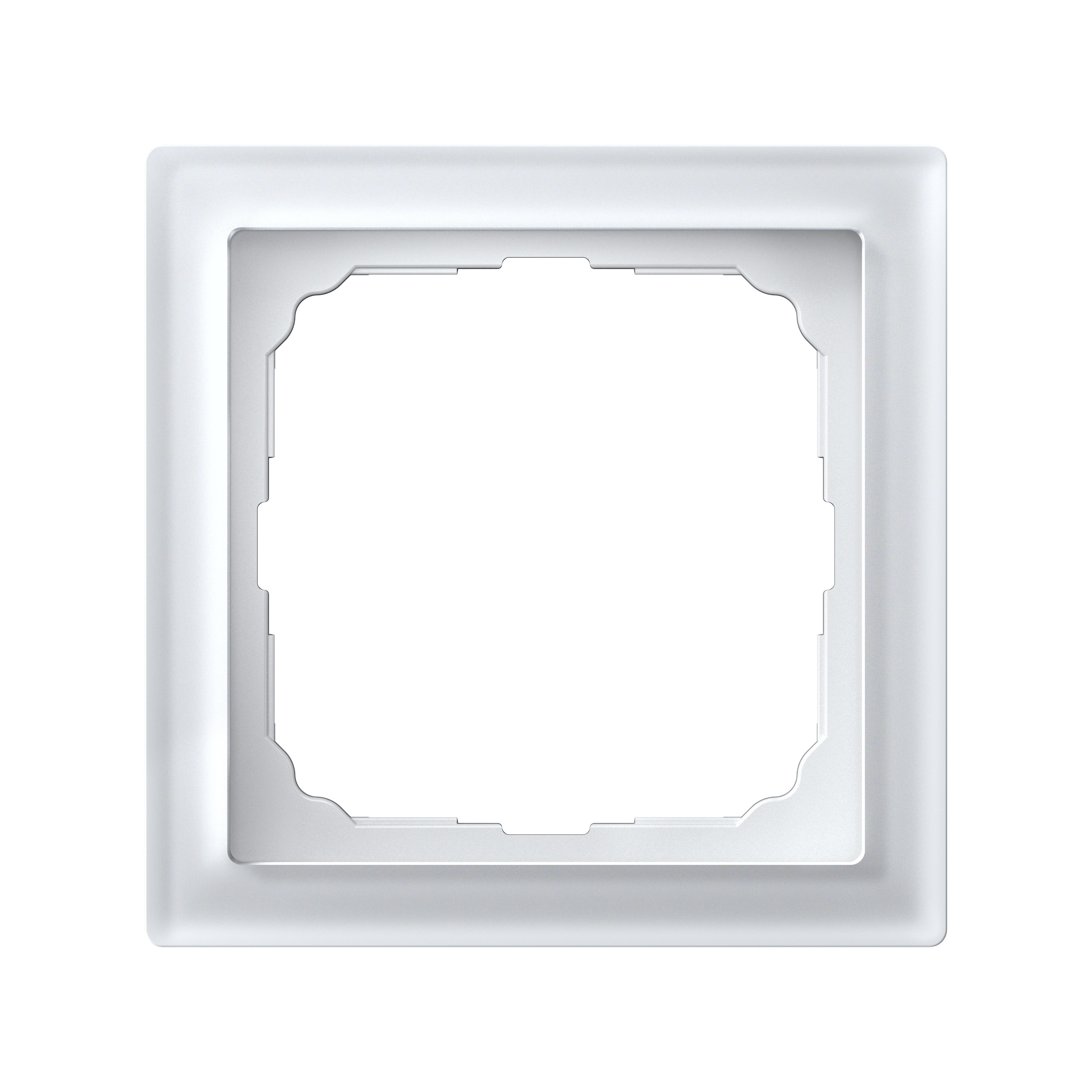 Systeme Electric ArtGallery Pure Органическое стекло Белый Рамка 1-ая