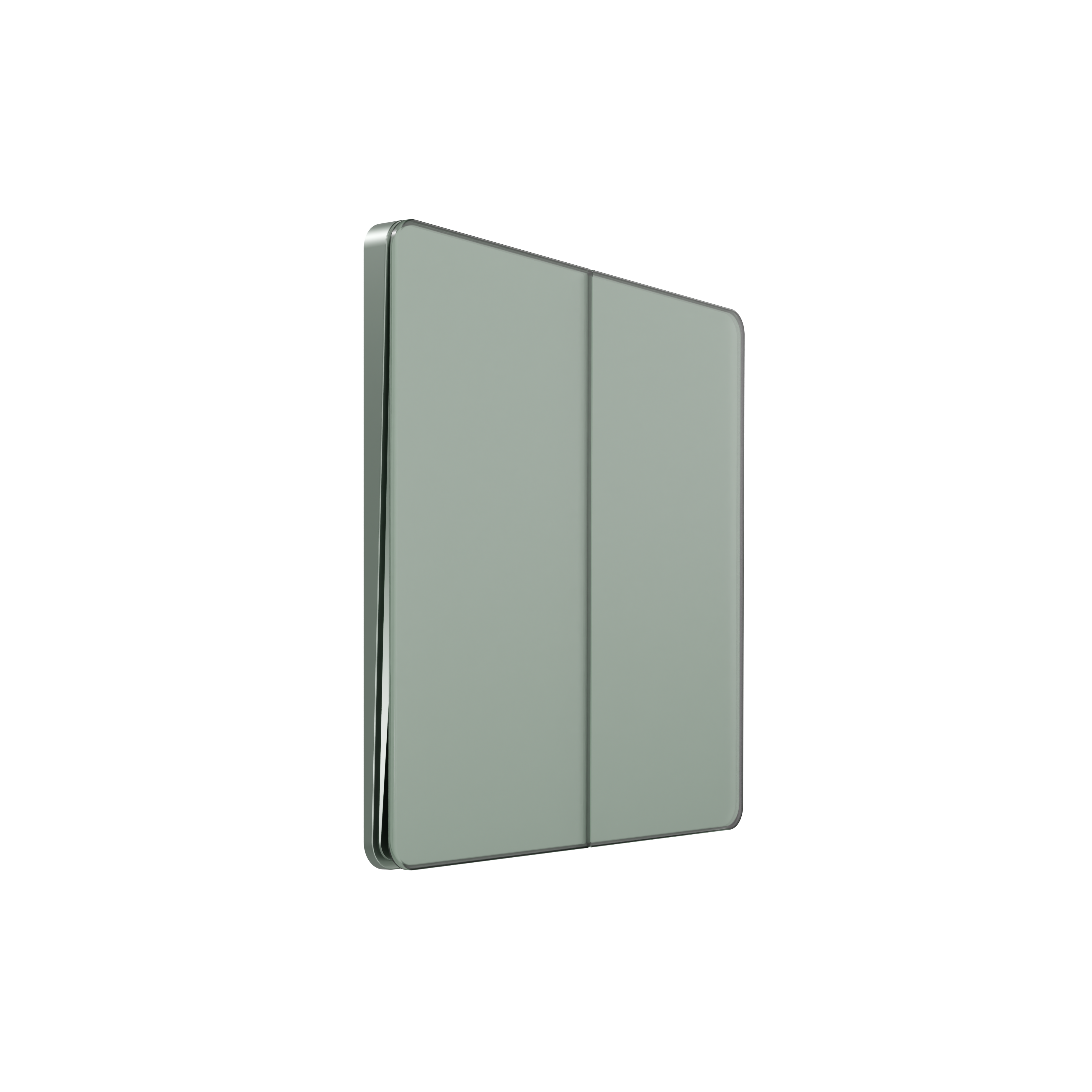 Systeme Electric Systeme Infinity Таежное утро Выключатель с самовозвратом 2-клавишный, 10А