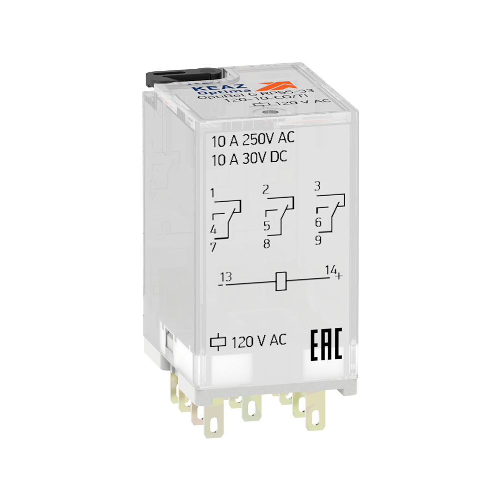 КЭАЗ Реле промежуточное OptiRel G RP55-33-110D-10-CO