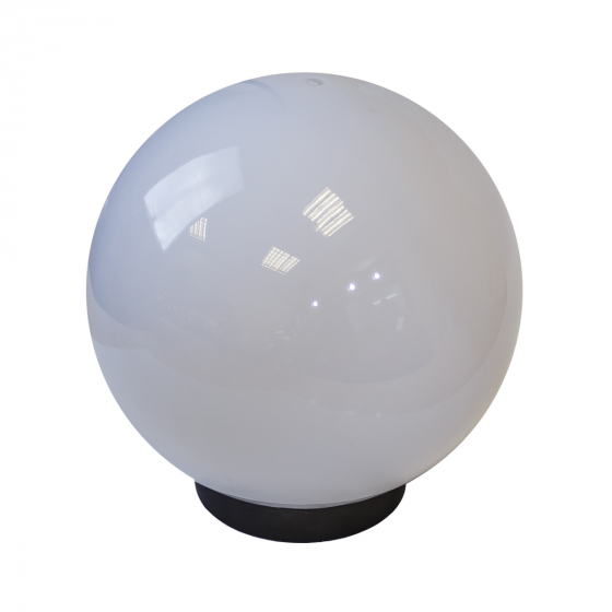 Садово-парковый светильник ЭРА НТУ 01-60-251 шар опаловый на опору / кронштейн IP44 Е27 max60Вт d250mm