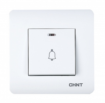 CHINT Выключатель дверного звонка с LED-подсветкой 10А 250В NEW3