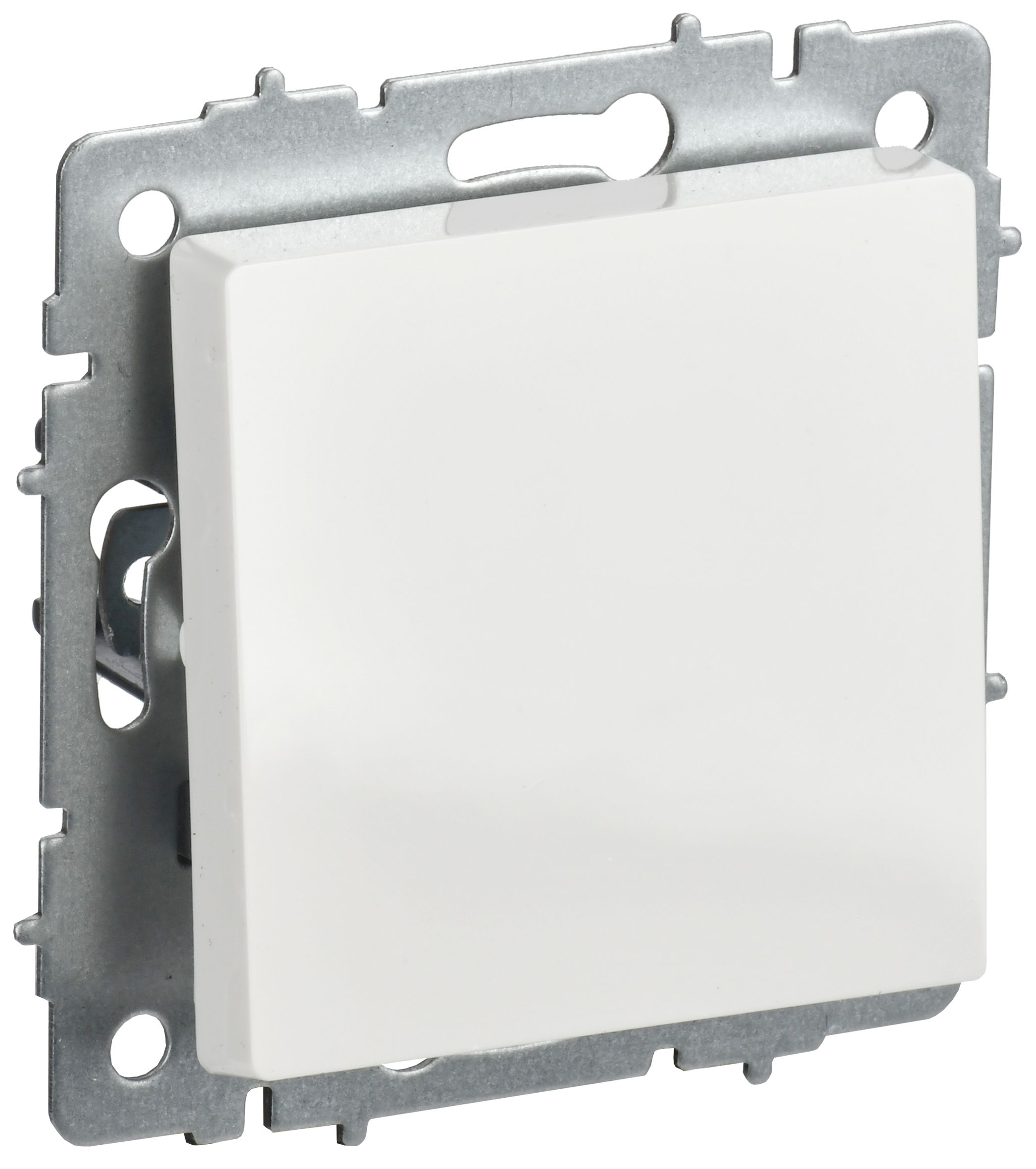 IEK BRITE Белый Выключ. 1-кл. прох. 10А ВС10-1-6-БрБ