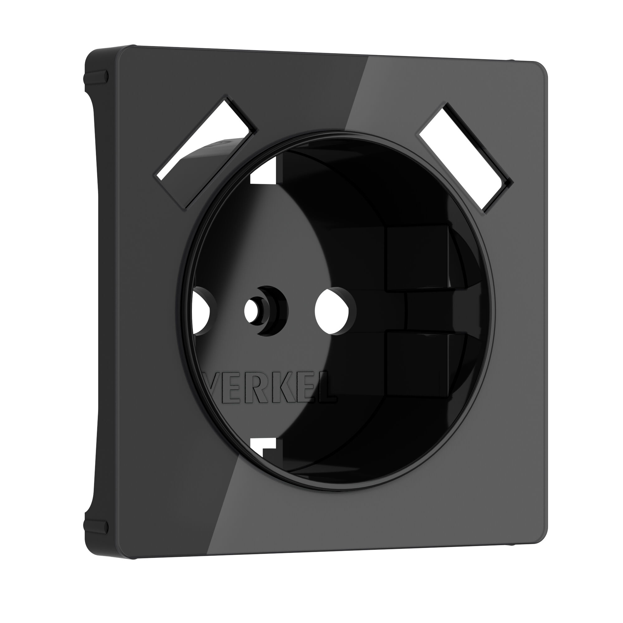 Накладка для розетки USB (черный акрил) W1179548