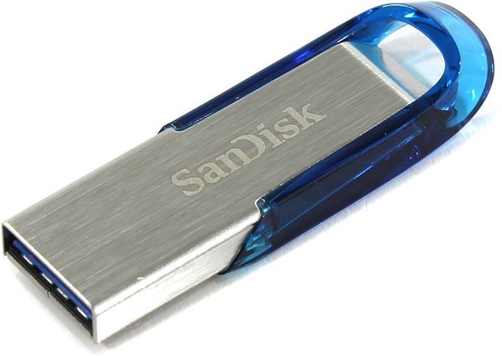 Флешка USB Sandisk  SDCZ73-128G-G46 128 Gb Ultra Flair USB 3.0 серый
