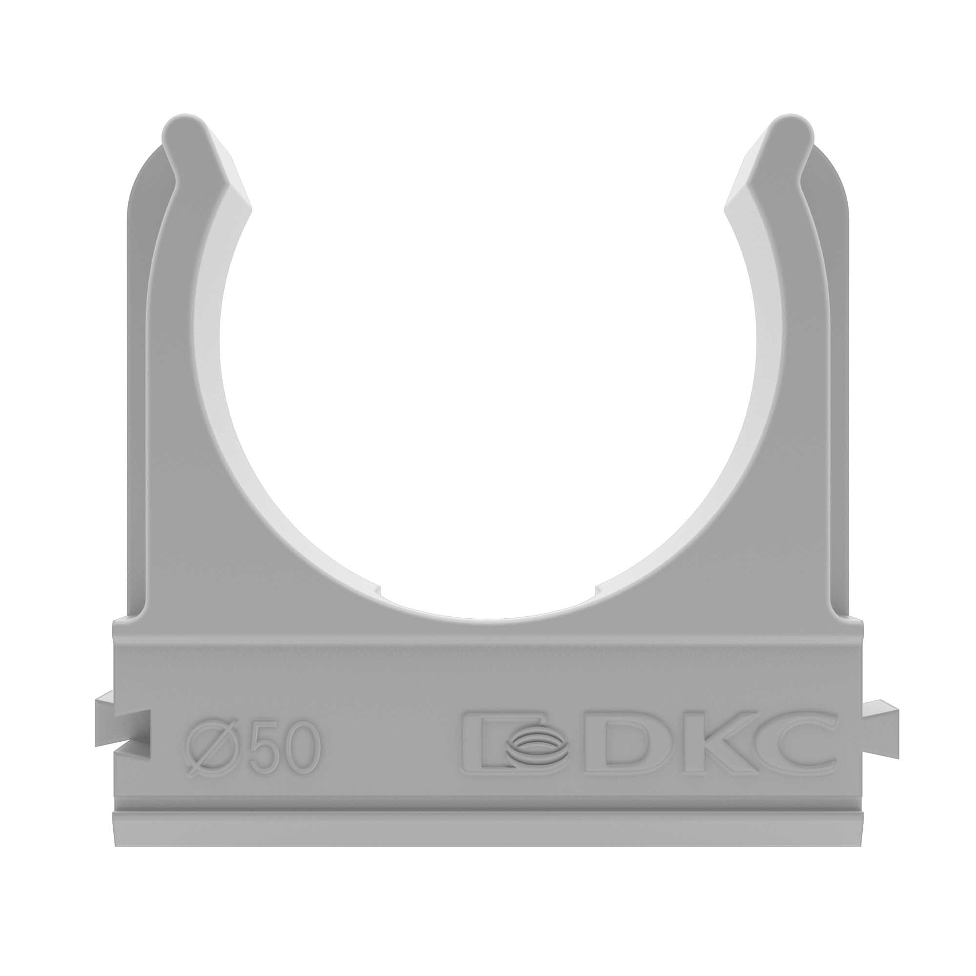 DKC Держатель-клипса D=50mm (упаковка)