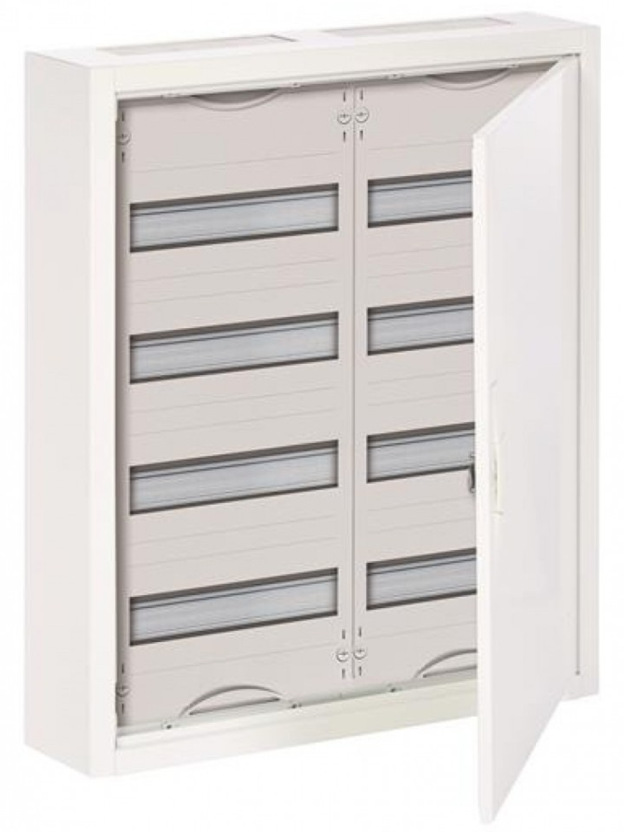 ABB Шкаф 96 М навесной IP44, 650x550x160 с расстоянием между DIN-рейками 125 мм и винтовыми клеммами N/PE CA24V