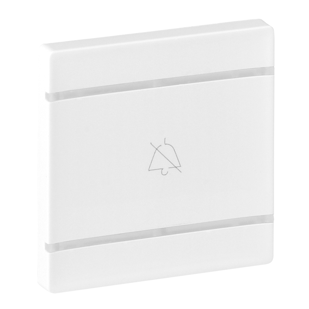 Legrand Valena LIFE Бел MyHome Накладка для мех. BUS/SCS.С символом "Не беспокоить".2 модуля