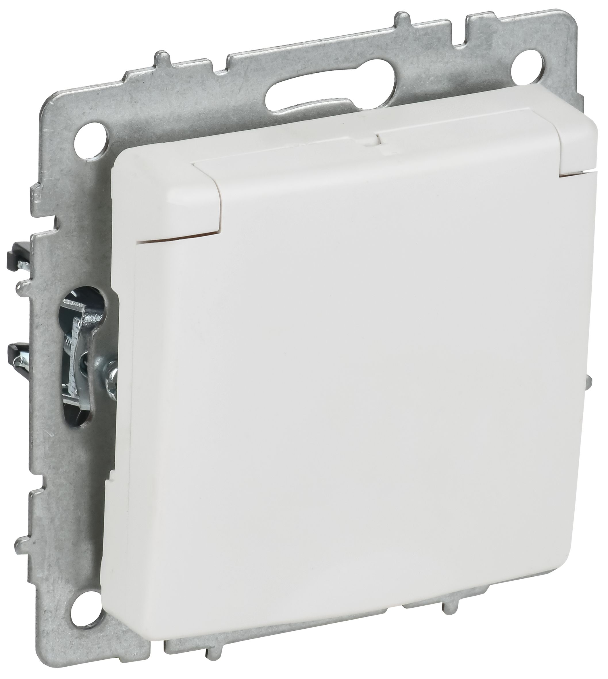IEK BRITE Роз. с з/к/ш с кр. 16А IP20 РСбш10-3-БрАБ а/б