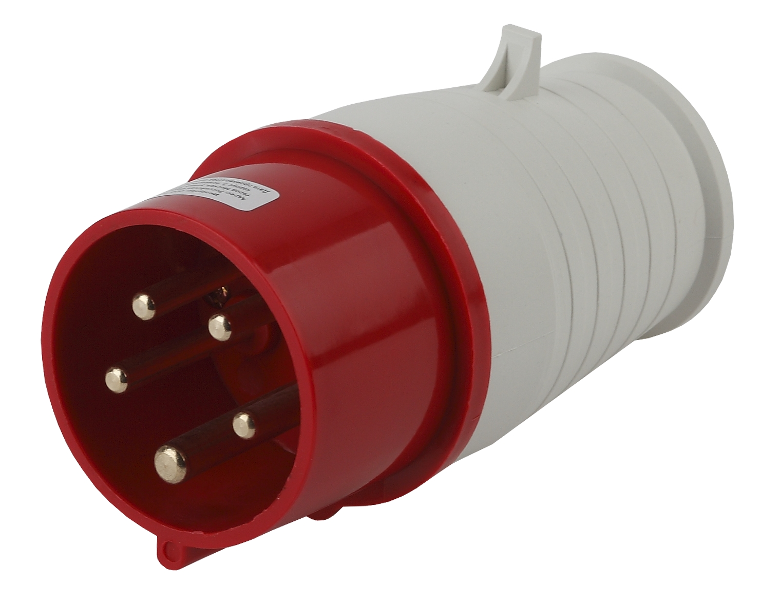 ЭРА Вилка V-16-3P-PE-N-IP44 переносная 015 3Р+РЕ+N 16А 380В IP44