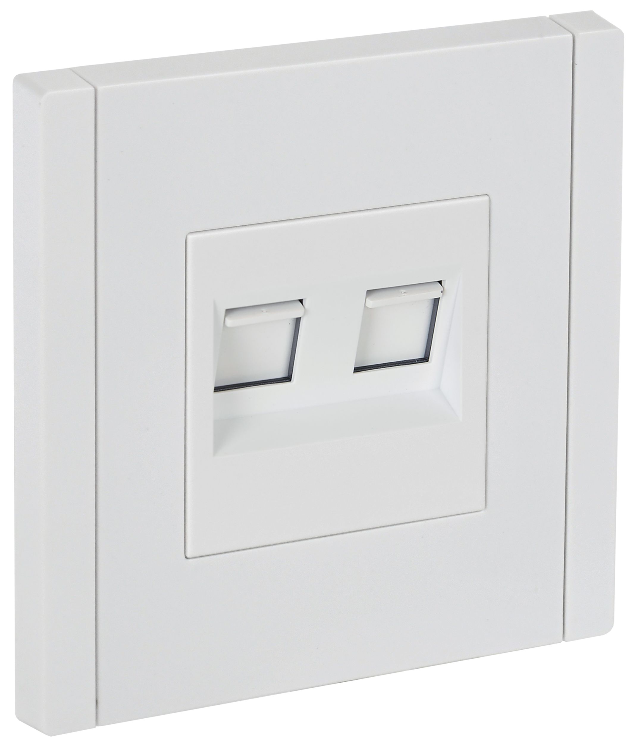 IEK FORTE&PIANO Белый Розетка комп. 2-ая RJ45 кат.5E FP233