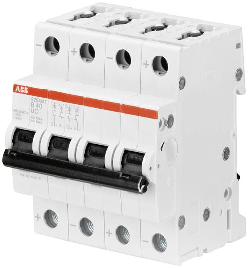 ABB Выключатель автоматический 4-полюсной S204MT C13UC