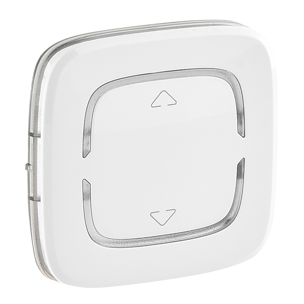 Legrand Valena ALLURE Бел MyHome Накладка механизма BUS/SCS.С символом "Вверх-вниз", 2 мод