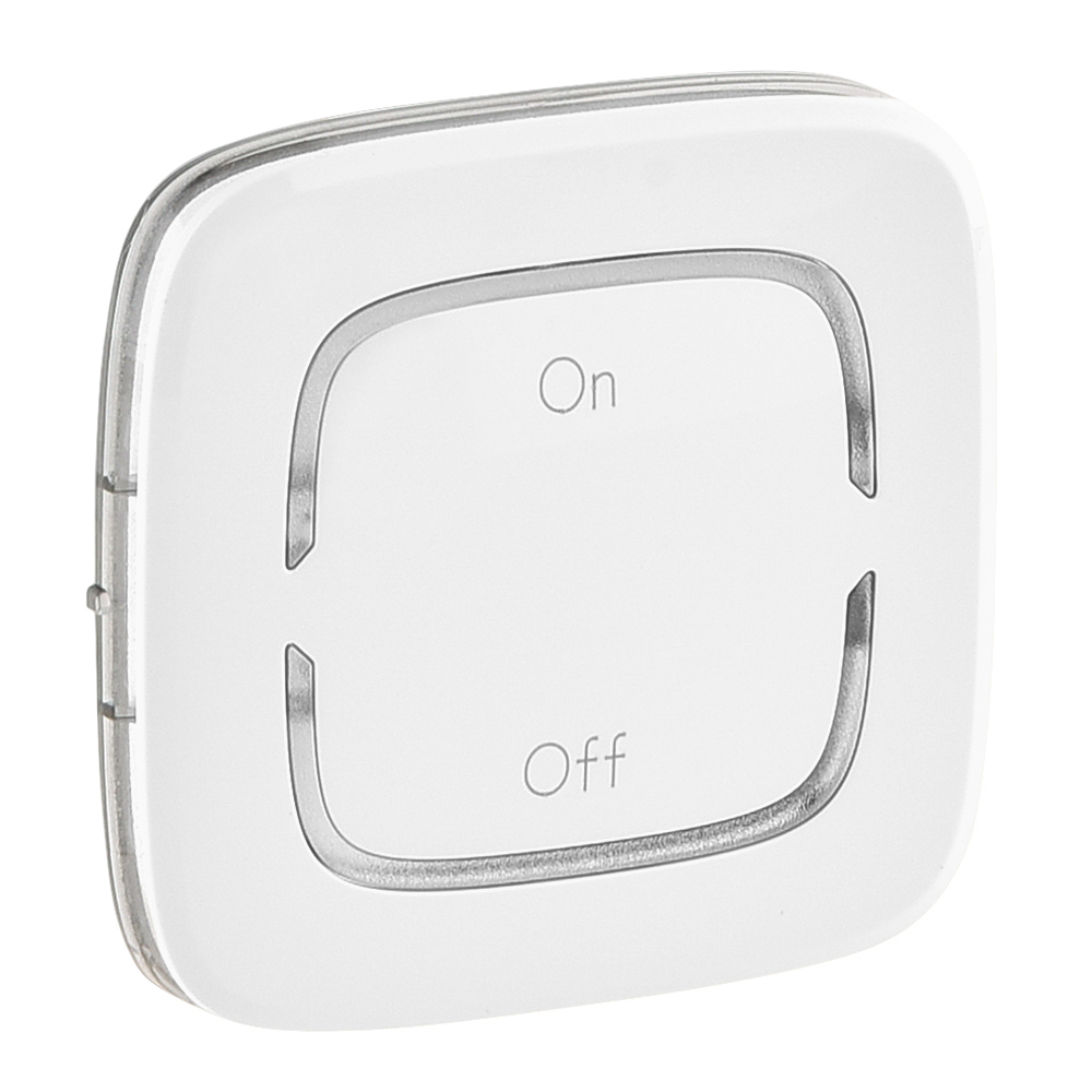Legrand Valena ALLURE Бел MyHome Накладка механизма BUS/SCS.С символом "On-Off", 2 мод