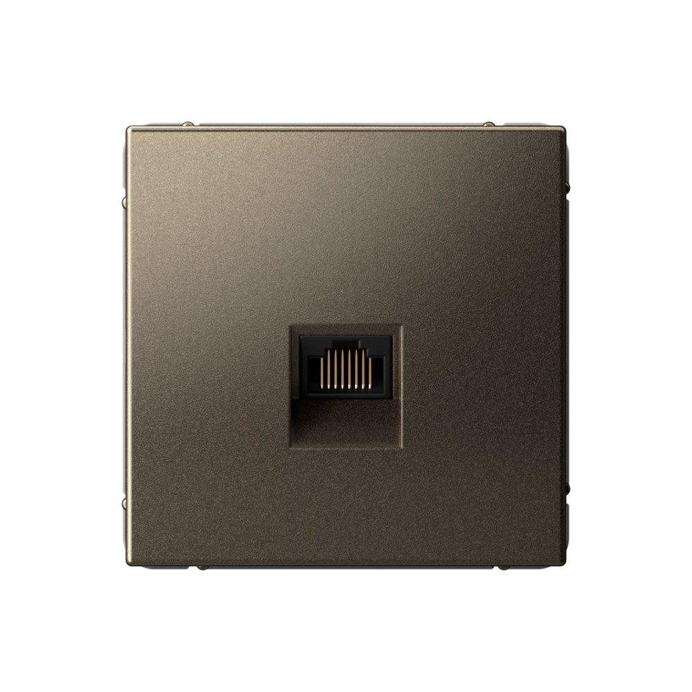 Systeme Electric ArtGallery Мокко Розетка компьютерная RJ45, кат. 5е, механизм