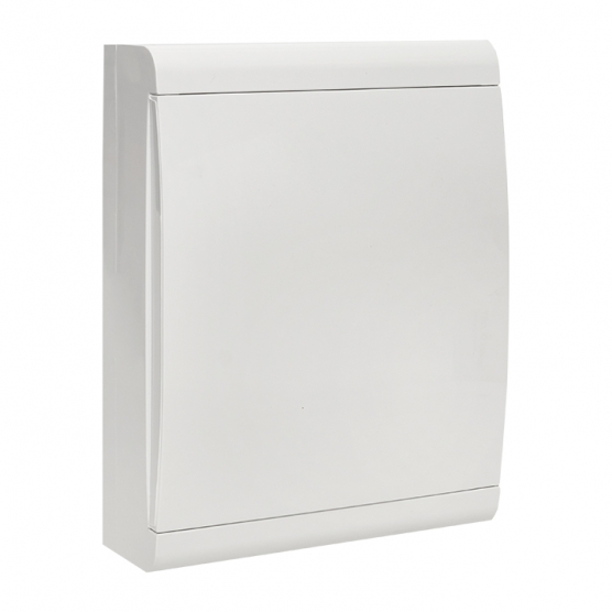 EKF PROxima Щит распределительный ЩРН-П-24 "SlimBox" белая дверца IP41