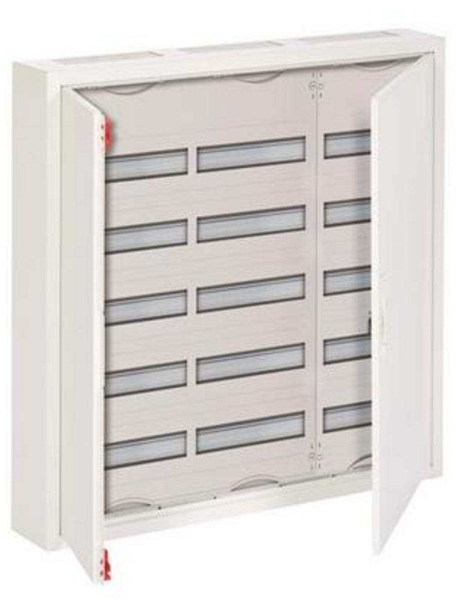 ABB Шкаф 180 М навесной IP44, 800x800x160 с расстоянием между DIN-рейками 125 мм и винтовыми клеммами N/PE CA35V