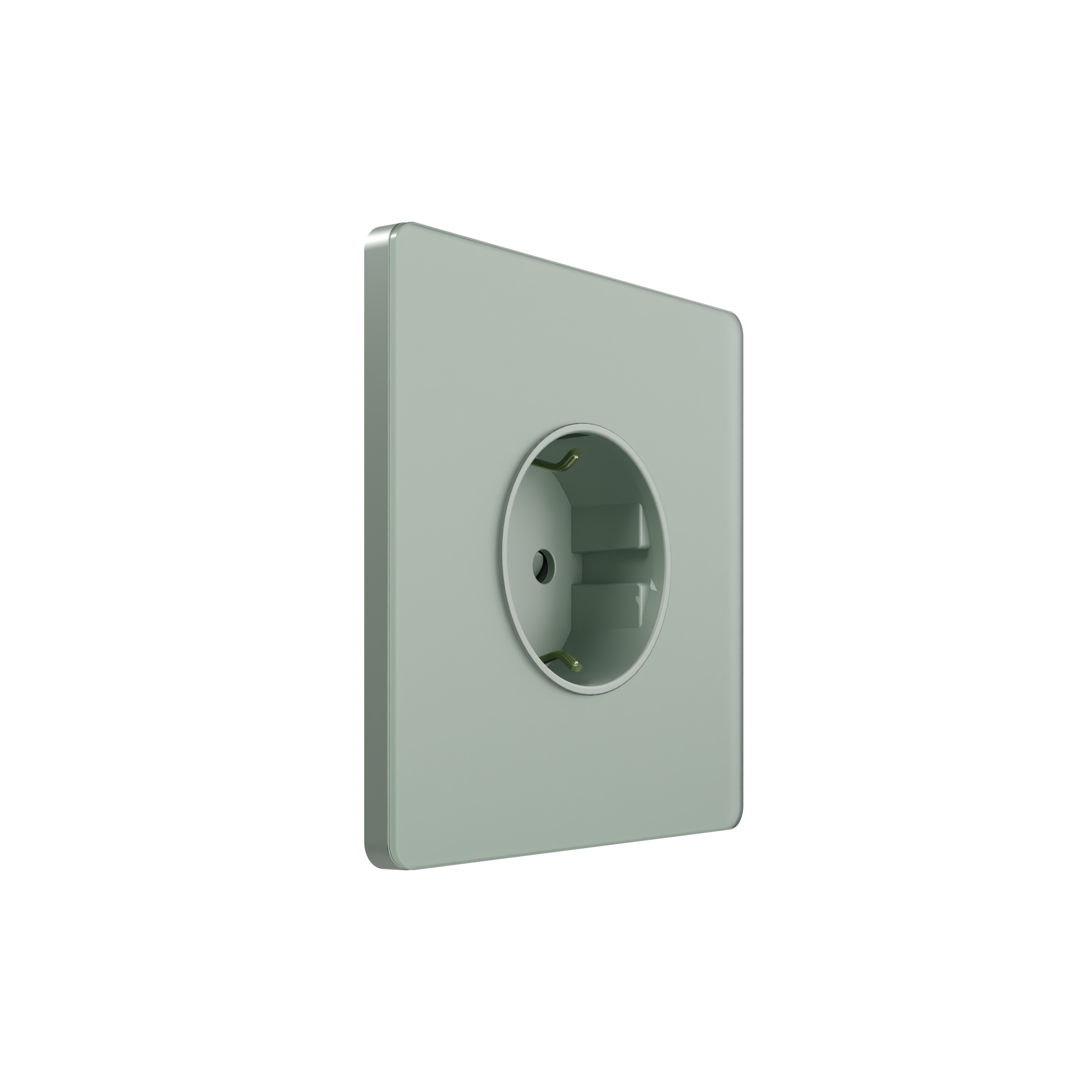 Systeme Electric Systeme Infinity Таежное утро Розетка с заземлением со шторками, 16А