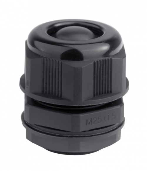 DKC  Кабельный ввод, IP68, M63, с мембраной, черный, для кабеля d.29-35mm