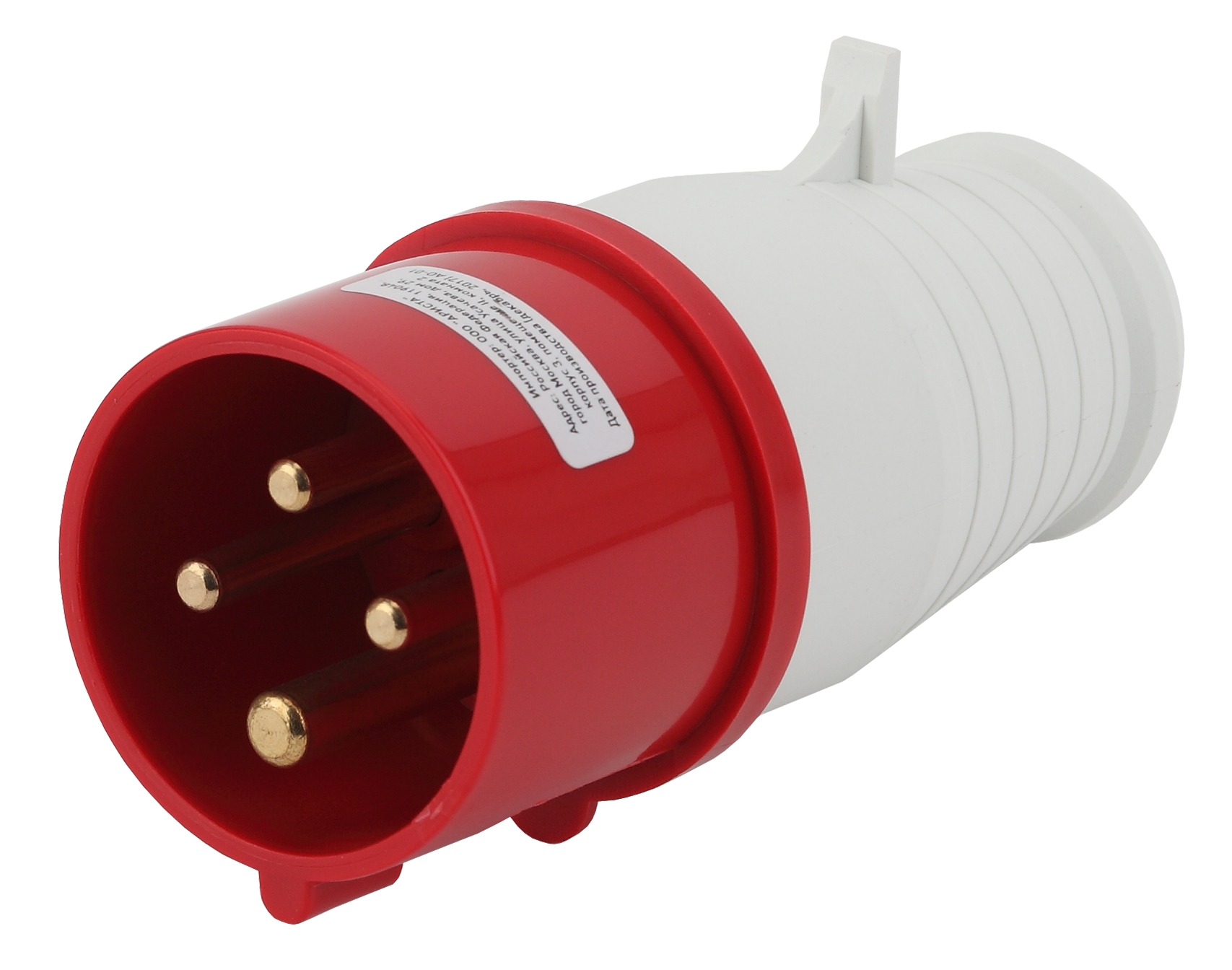 ЭРА Вилка V-16-3P-PE-IP44 переносная 014 3Р+РЕ 16А 380В IP44