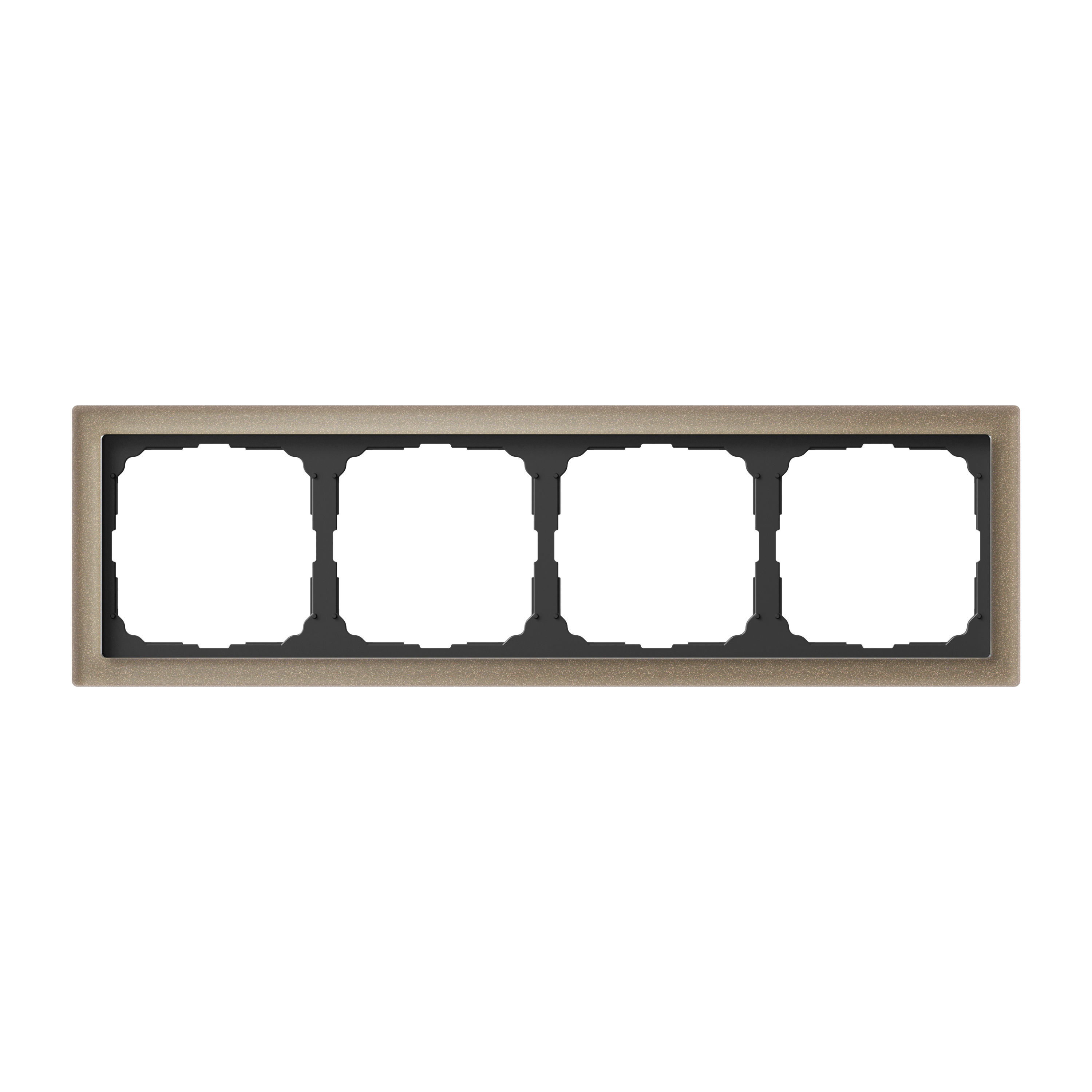 Systeme Electric ArtGallery Pure Органическое стекло Шампань Рамка 4-ая