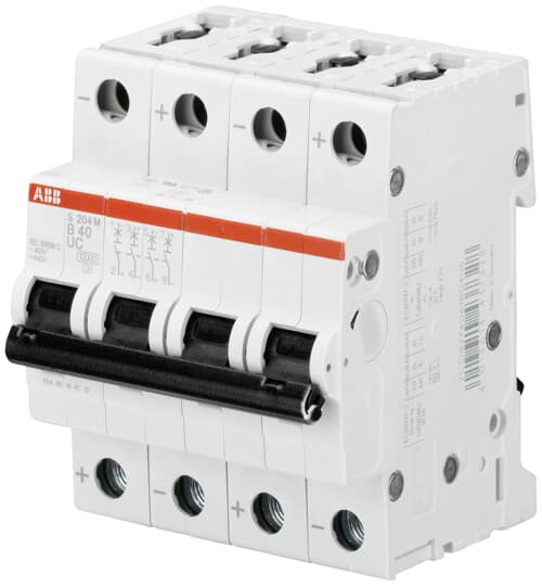 ABB Выключатель автоматический 4-полюсной 204M C1UC