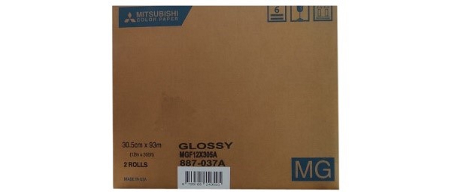 Фотобумага Mitsubishi 305G глянцевая 30.5cm x 93 Mtr Glossy
