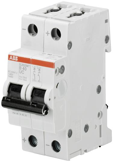 ABB Выключатель автоматический 2-полюсной S202M K0,3UC