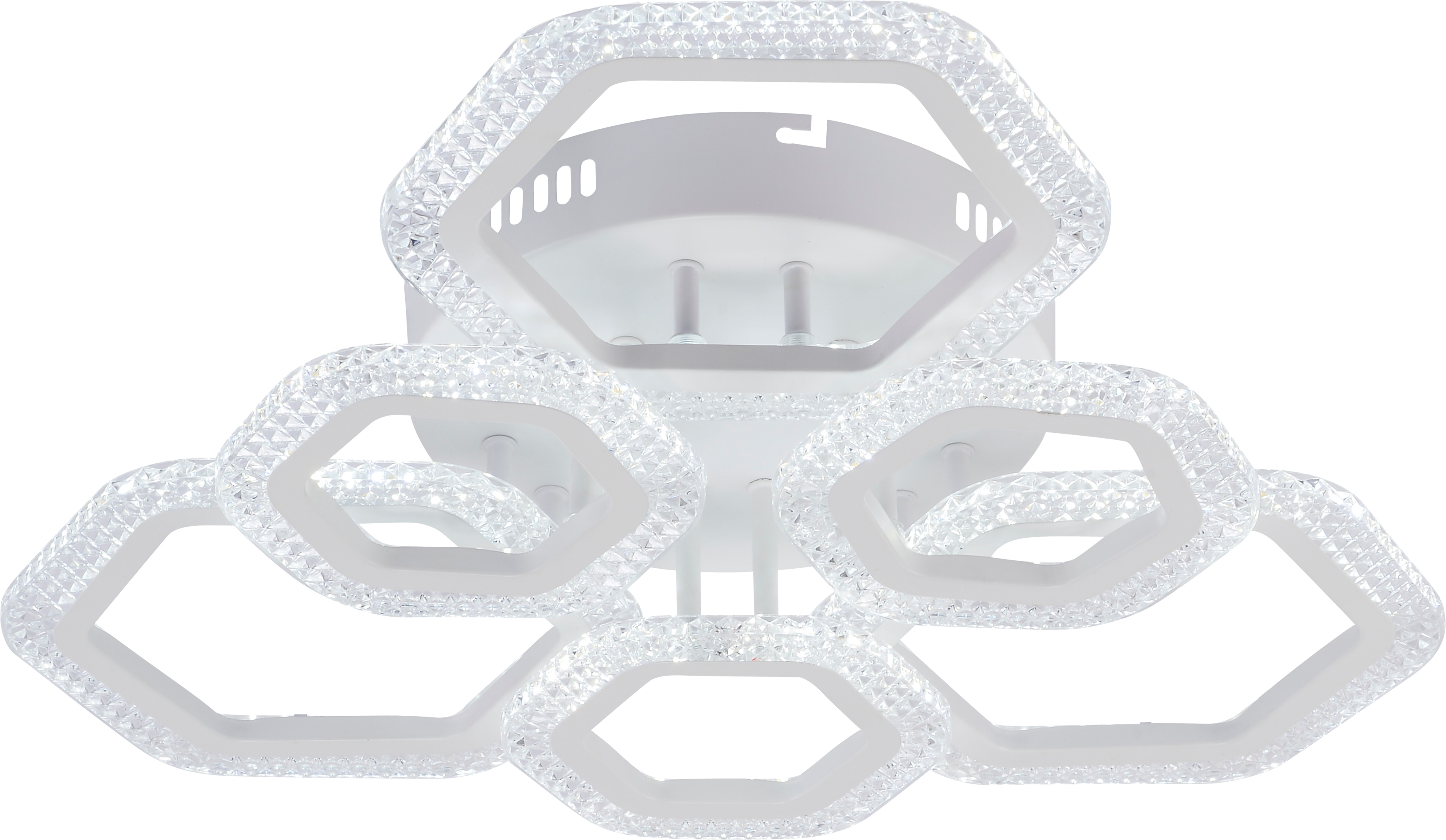 Светильник потолочный светодиодный Rivoli Nancy 6111-106 96 Вт LED 2800К - 6200К модерн с пультом