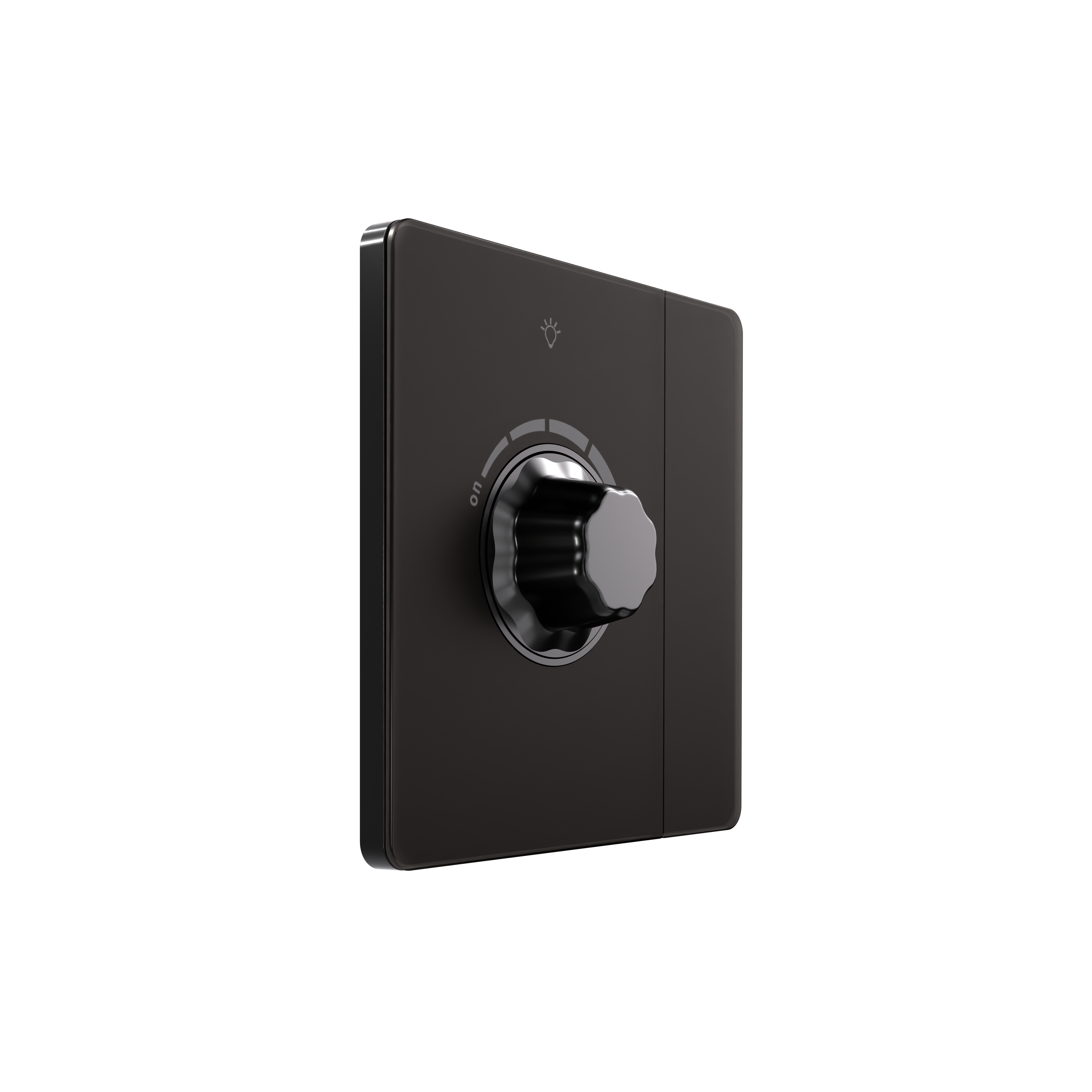 Systeme Electric Systeme Infinity Полярная ночь Светорегулятор TRIAC c выключателем 300Вт