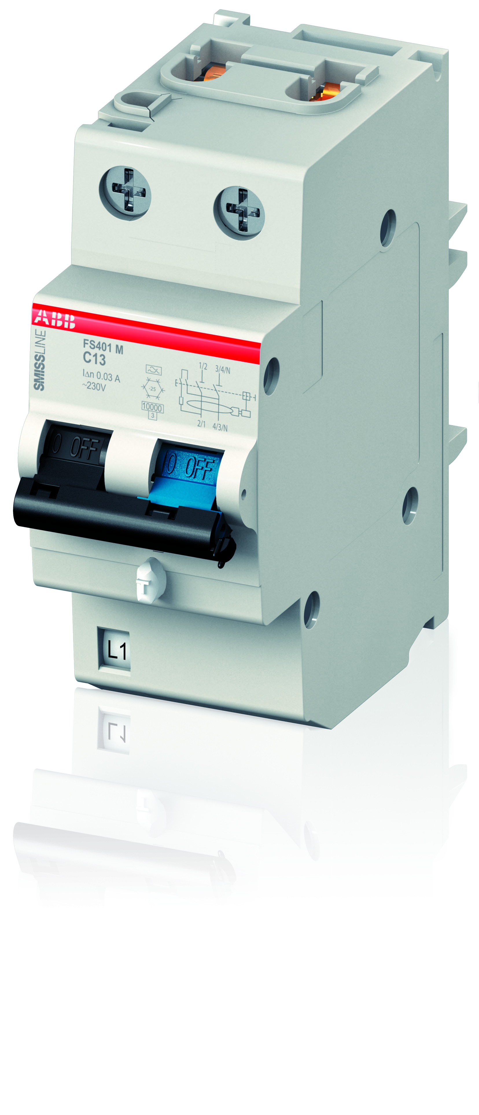 ABB Выключатель автоматический дифференциального тока FS401E-B32/0.03