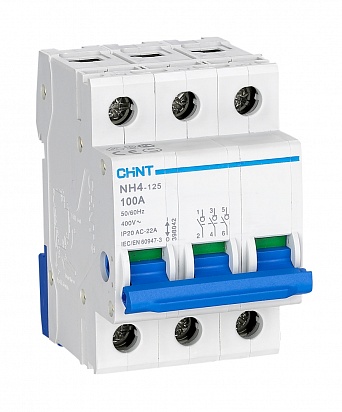 CHINT Выключатель нагрузки NH4 3P 80A (R)
