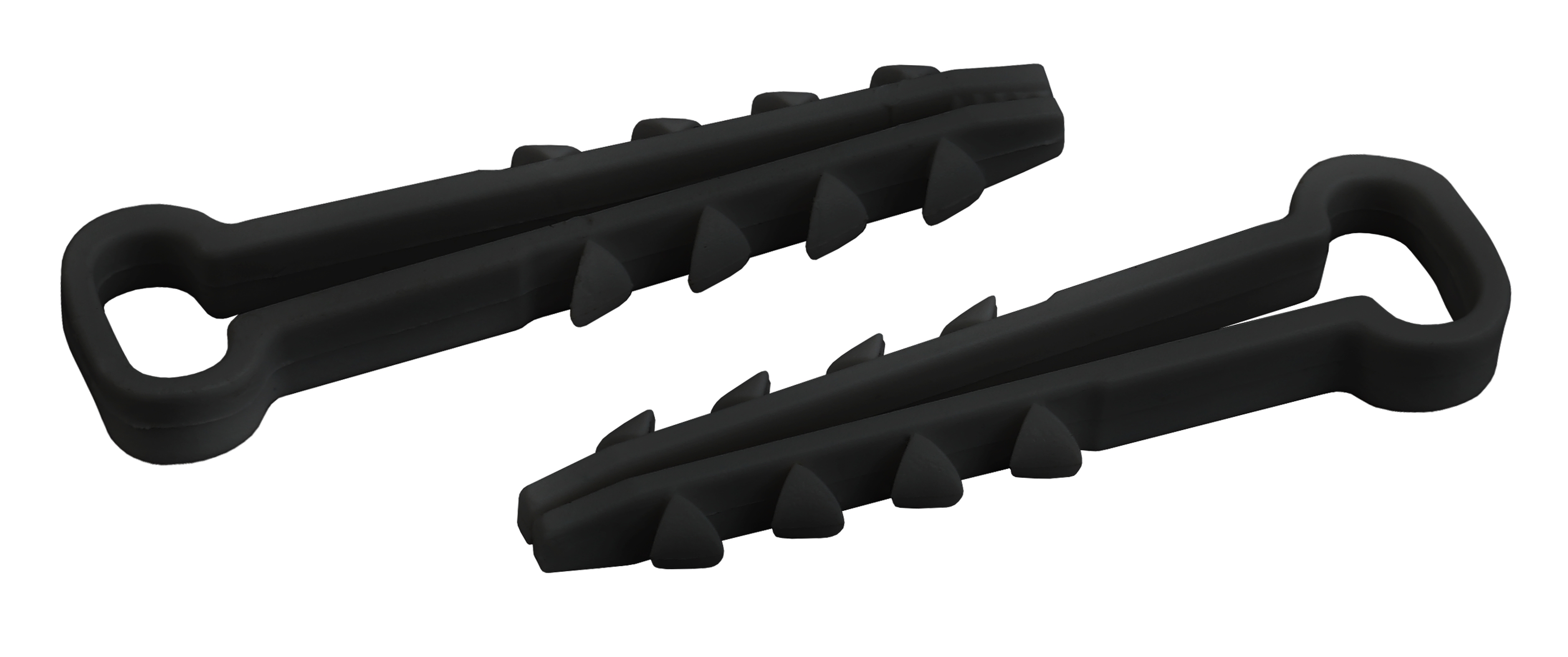 ЭРА Дюбель-хомут для плоского кабеля 5-8мм черный (100шт.) (50/1500)