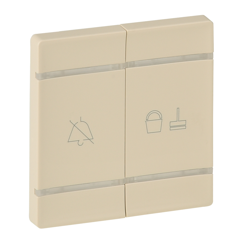 Legrand Valena LIFE Сл.кость MyHome Накладка дв. для мех. BUS/SCS.С сим"Не бесп"/"Убрать ном"2 мод