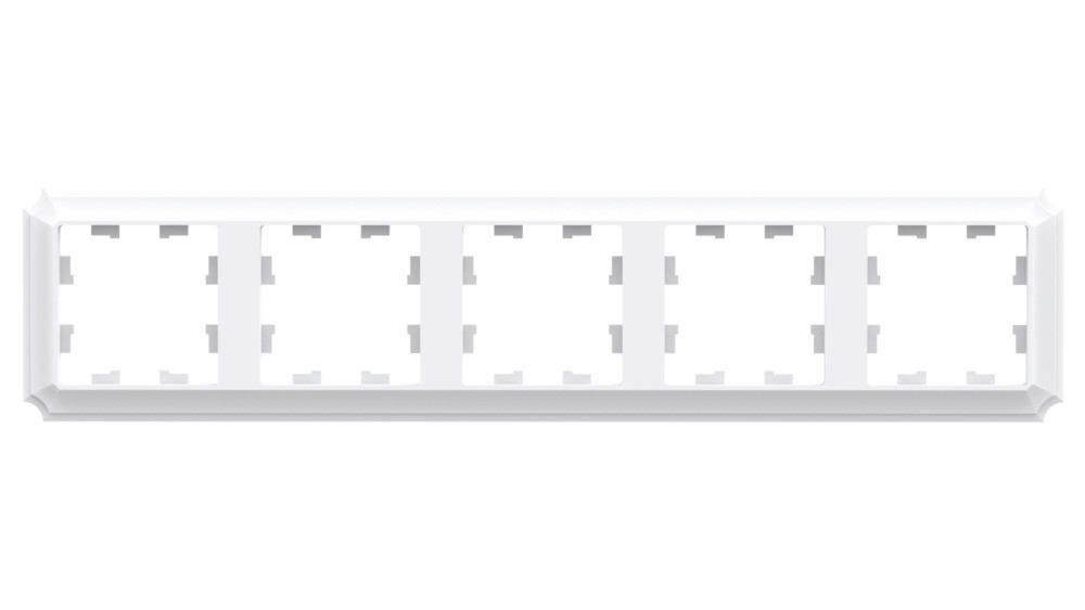 Systeme Electric AtlasDesign Antique 5-постовая РАМКА, универсальная, ЛОТОС