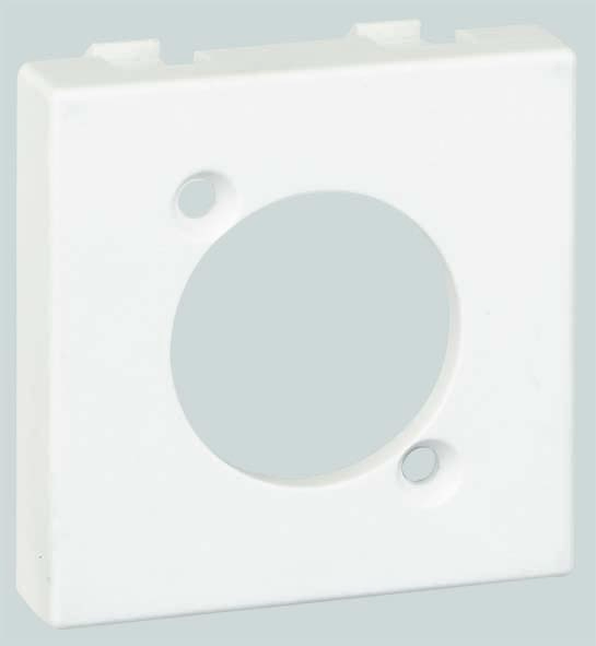 Simon Connect Алюминий Плата для разъёма типа XLR, 45х45мм