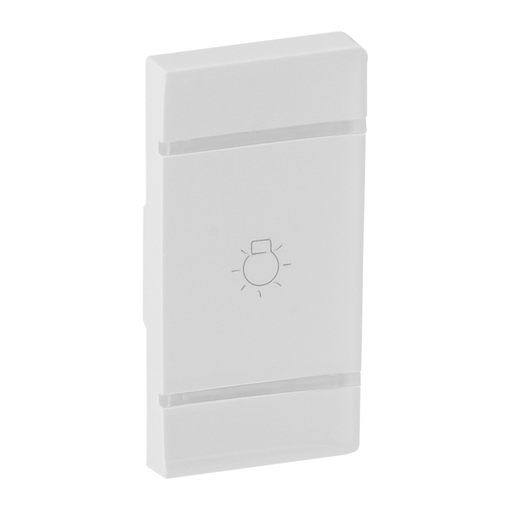 Legrand Valena LIFE Бел MyHome Накладка мех. BUS/SCS.С символом "Освещение".1 модуль.уст. справа
