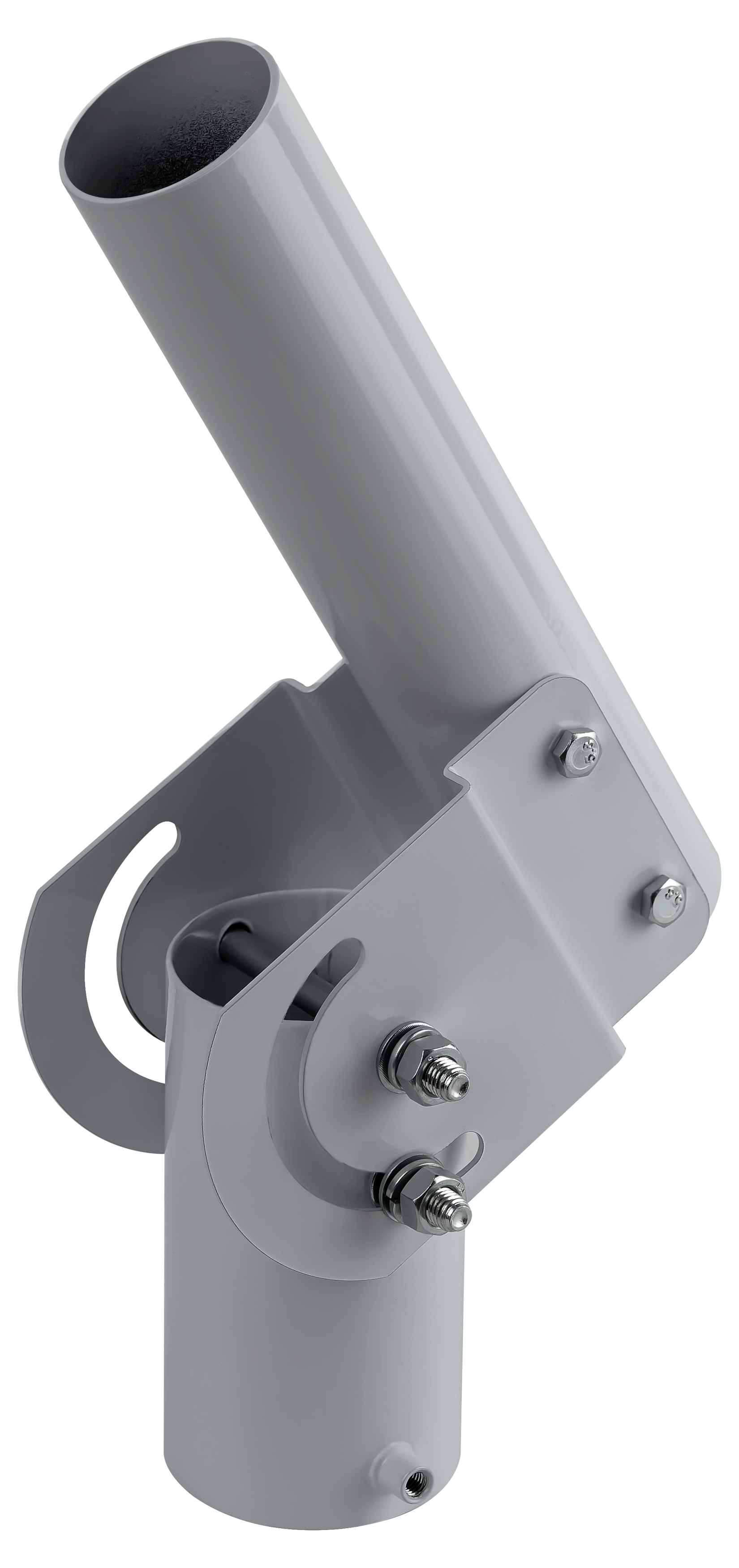 Кронштейн для уличного светильника ЭРА SPP-AC7-0-230-048 с переменным углом для торшерной установки in-d60mm out-d48mm
