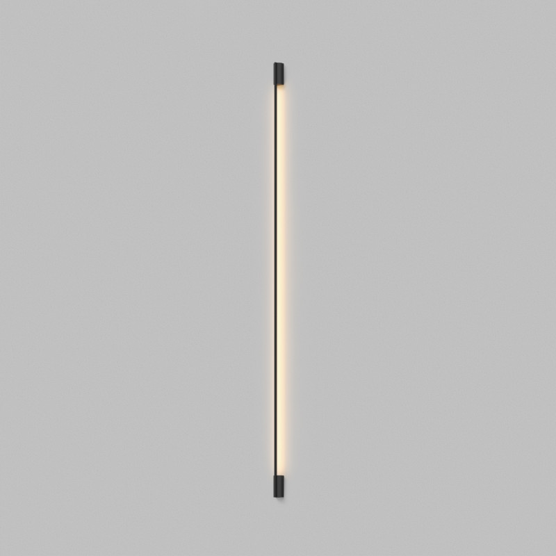 Denkirs DK5086-BK Светильник настенный TRIXRAY, 18Вт, 2200 мм, 3000К, алюминий, черный