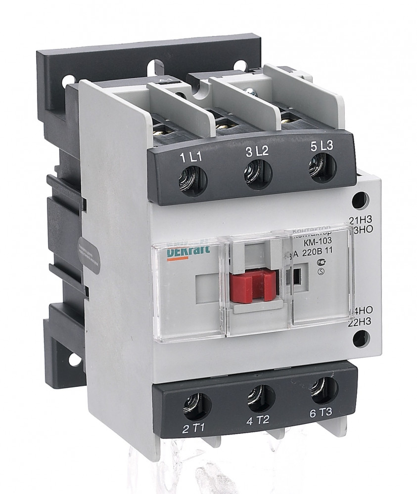 Dekraft Контактор 80А 36В АС3 1НО+1НЗ КМ-103