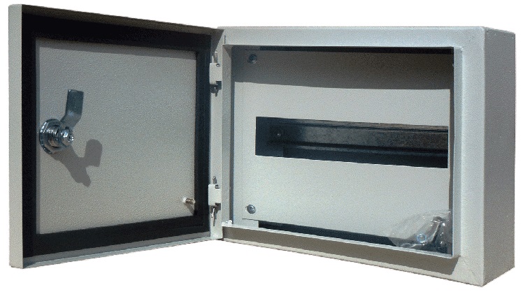 Dekraft Корпус металлический 250х300х120 12 мод. IP54 ЩРН-12