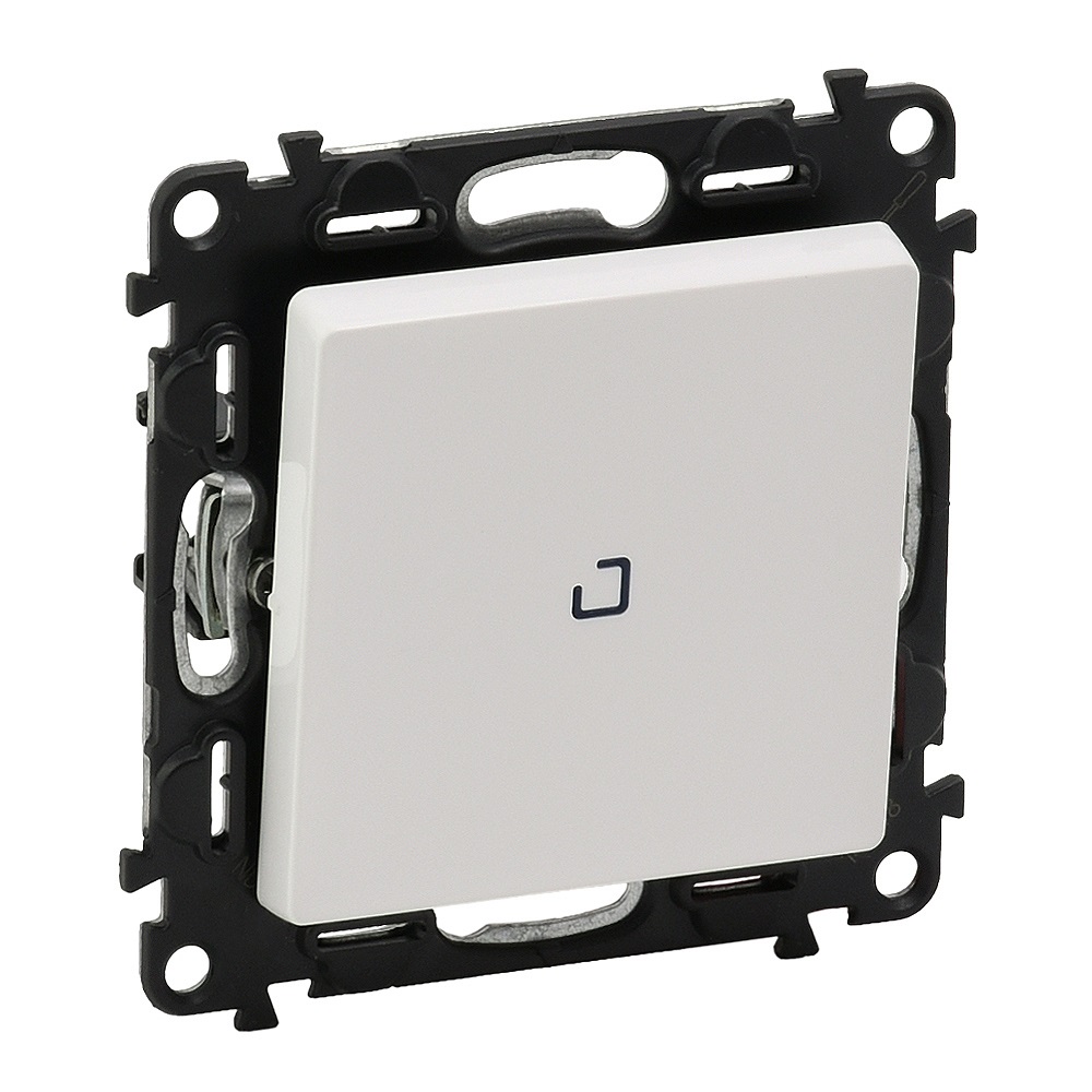 Legrand Valena LIFE DIY Бел Переключатель 1-клавишный с подсветкой 10А 250В